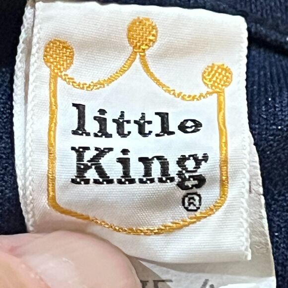 Vintage 80s Auburn Tigers Little King Cheerleader Dress Made in USA Kids Size 4 - Picture 3 of 5